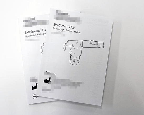 Medical Inhaler Instruction Manual Printing