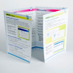 Computer Motherboard Folded Instruction Manual