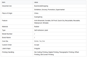 Matte Strong Flexible Magnetic Label